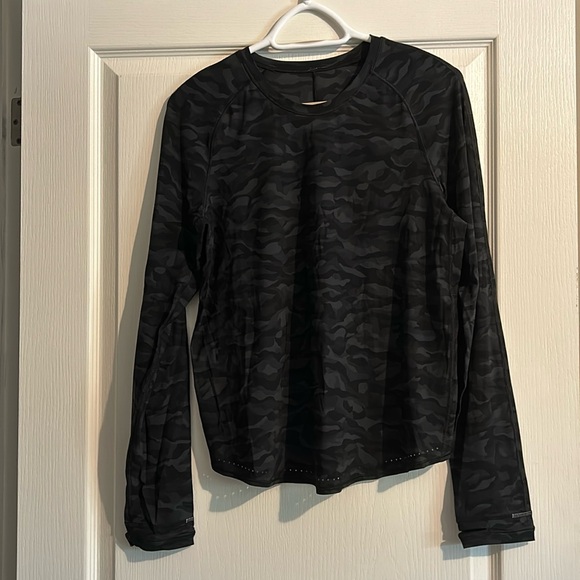 Lululemon Rise and Run Long Sleeve Camo - Picture 2 of 4